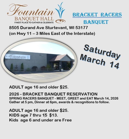 2026- BRACKET BANQUET RESERVATION